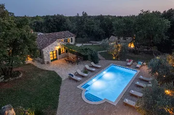 Secluded 4-Bedroom Villa in Greenery, Rovinj