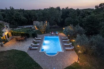 Secluded 4-Bedroom Villa in Greenery, Rovinj