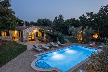 Secluded 4-Bedroom Villa in Greenery, Rovinj