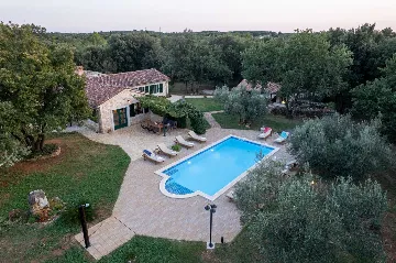 Secluded 4-Bedroom Villa in Greenery, Rovinj