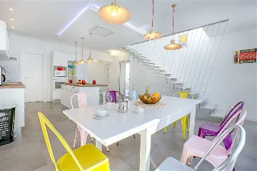 Rogoznica Villa with Heated Pool by the Sea