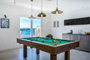 Rogoznica Villa with Heated Pool by the Sea