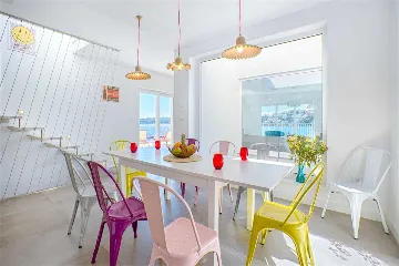 Rogoznica Villa with Heated Pool by the Sea