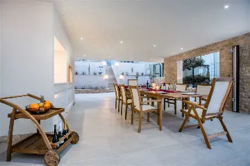 Rogoznica Villa with Heated Pool by the Sea