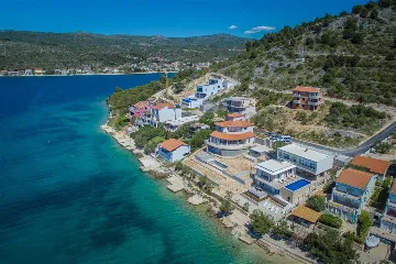 Rogoznica Villa with Heated Pool by the Sea