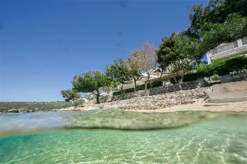 Rogoznica Villa with Heated Pool by the Sea