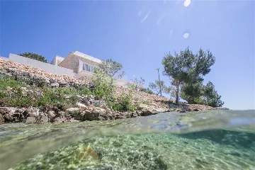 Rogoznica Villa with Heated Pool by the Sea