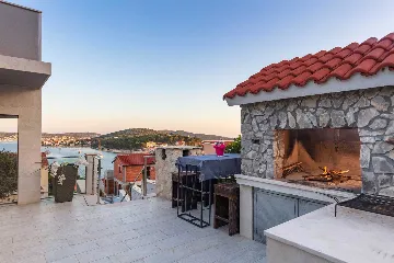 Rogoznica Villa with Pool for 10 Guests