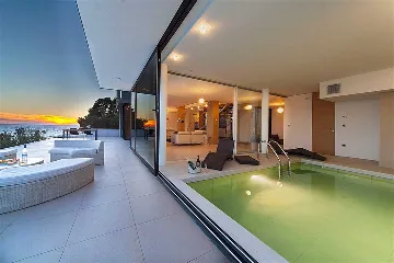 Primošten 4-Bedroom Villa with Indoor Pool & Sauna