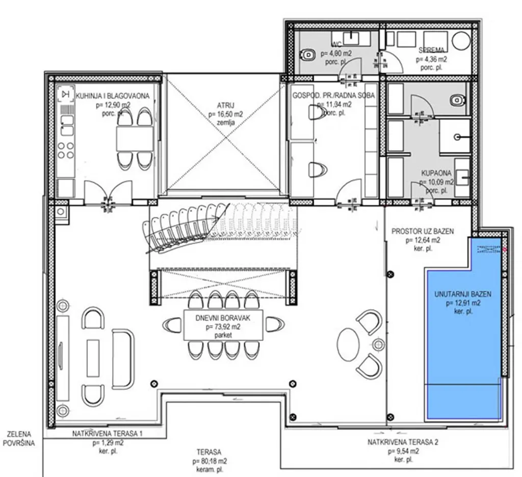 Primošten 4-Bedroom Villa with Indoor Pool & Sauna