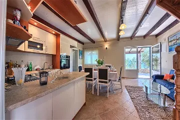 Villa with Pool and Beach Access in Okrug Gornji