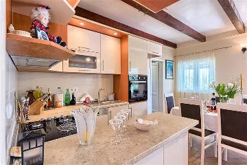 Villa with Pool and Beach Access in Okrug Gornji