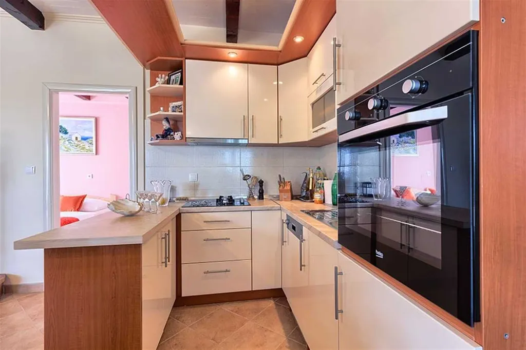 Villa with Pool and Beach Access in Okrug Gornji