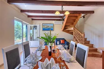 Villa with Pool and Beach Access in Okrug Gornji