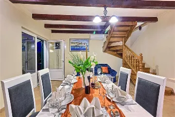 Villa with Pool and Beach Access in Okrug Gornji
