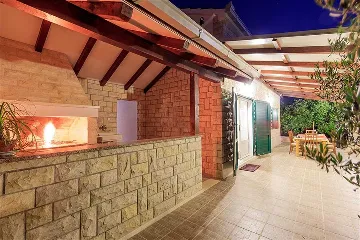 Villa with Pool and Beach Access in Okrug Gornji