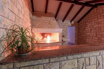 Villa with Pool and Beach Access in Okrug Gornji