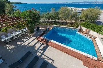 Supetar Villa with Heated Pool Near Pebble Beach