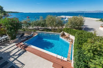 Supetar Villa with Heated Pool Near Pebble Beach