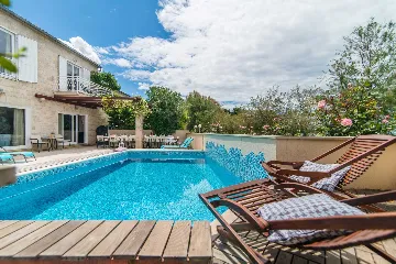 Supetar Villa with Heated Pool Near Pebble Beach