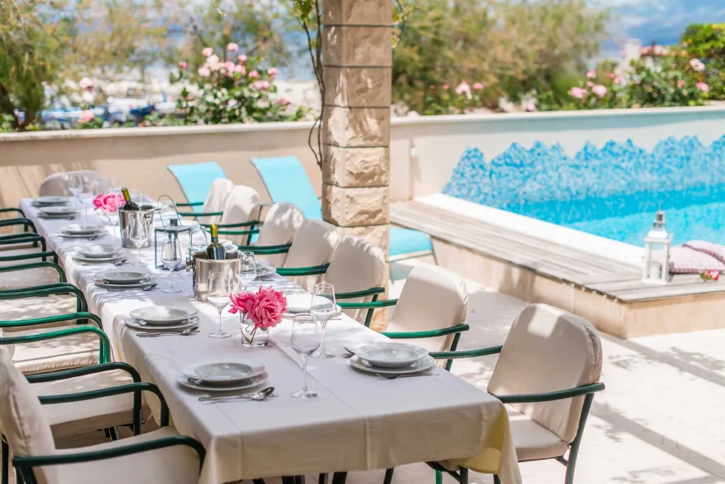 Supetar Villa with Heated Pool Near Pebble Beach