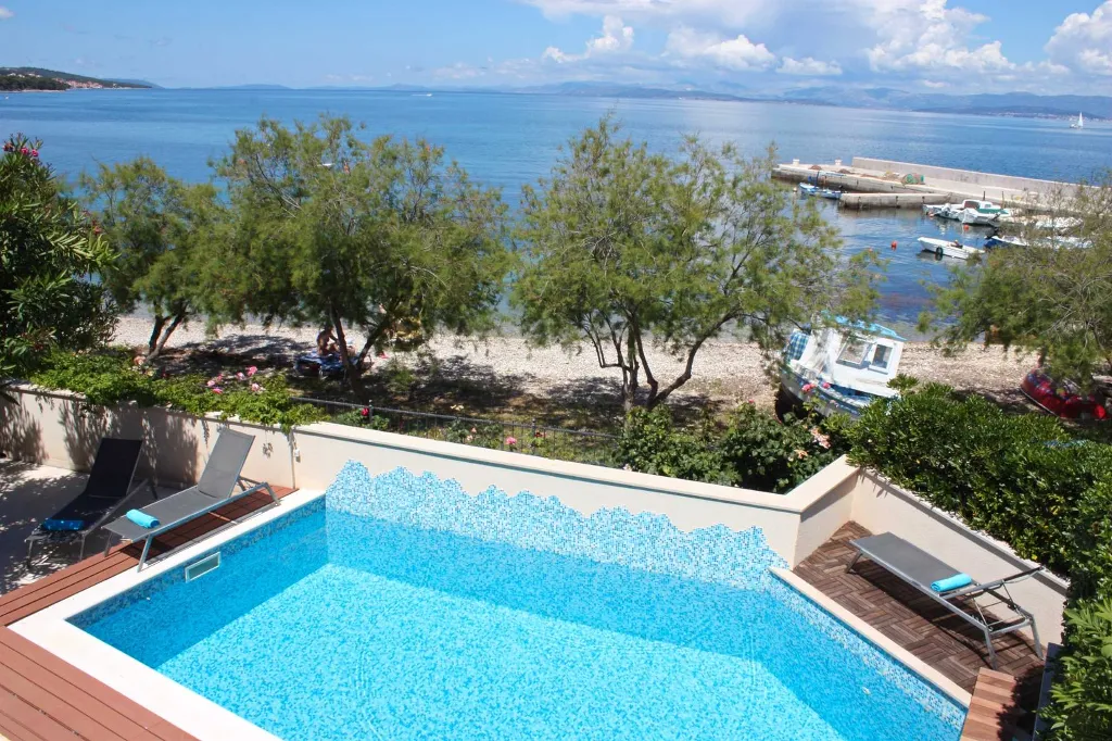 Supetar Villa with Heated Pool Near Pebble Beach