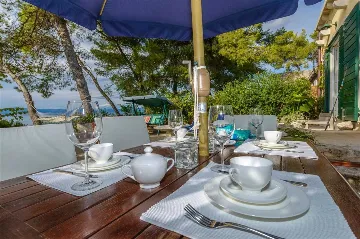 Beachfront Villa in Mirca for Up to 8 Guests