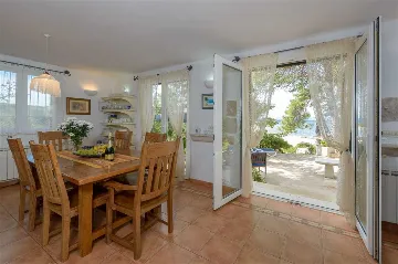 Beachfront Villa in Mirca for Up to 8 Guests