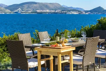 Villa with Outdoor Pool & Private Beach in Koločep