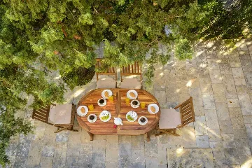 Villa with Outdoor Pool & Private Beach in Koločep