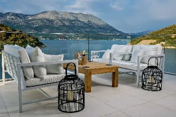 Korčula Seafront Villa for 8 with Infinity Pool