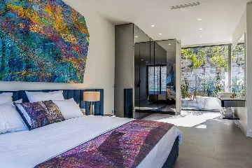 Villa with Two Infinity Pools for 10 in Žrnovo