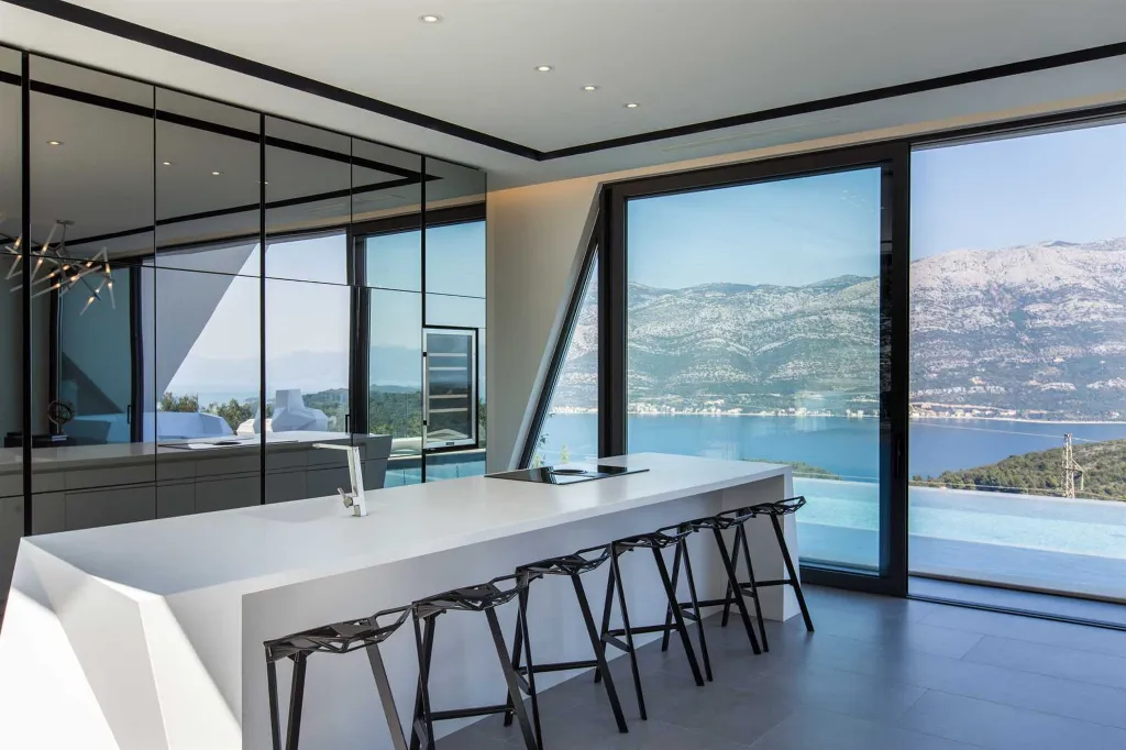 Villa with Two Infinity Pools for 10 in Žrnovo