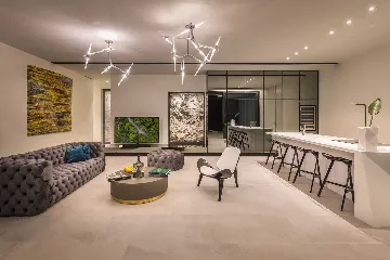 Villa with Two Infinity Pools for 10 in Žrnovo