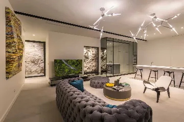 Villa with Two Infinity Pools for 10 in Žrnovo