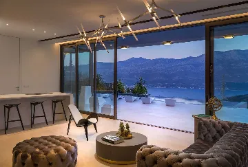 Villa with Two Infinity Pools for 10 in Žrnovo