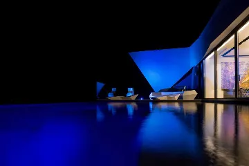 Villa with Two Infinity Pools for 10 in Žrnovo