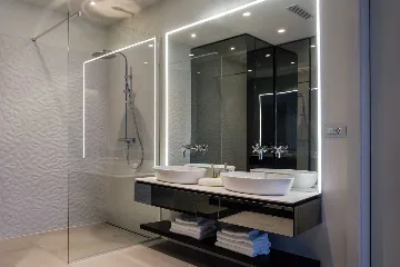 Villa with Two Infinity Pools for 10 in Žrnovo