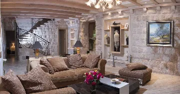 4-Bedroom Stone Villa with Heated Pool in Dubrovnik