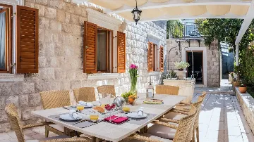4-Bedroom Stone Villa with Heated Pool in Dubrovnik