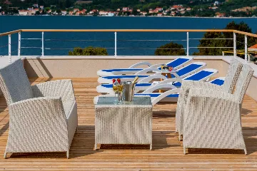 Zrnovo Villa for up to 14 with rooftop infinity pools