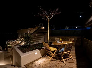 Zrnovo Villa for up to 14 with rooftop infinity pools