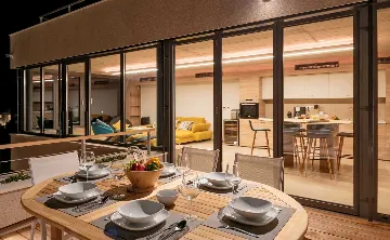 Zrnovo Villa for up to 14 with rooftop infinity pools