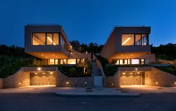 Zrnovo Villa for up to 14 with rooftop infinity pools