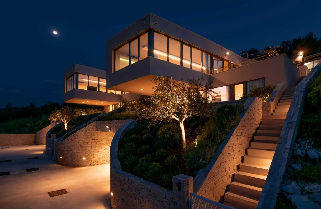 Zrnovo Villa for up to 14 with rooftop infinity pools