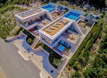 Villa in Zrnovo, Croatia with Heated Rooftop Pool