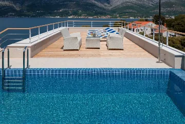 Villa in Zrnovo, Croatia with Heated Rooftop Pool