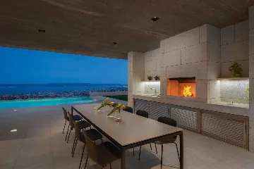 Split Villa for up to 12 Guests with Heated Pool