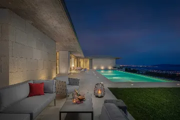 Split Villa for up to 12 Guests with Heated Pool