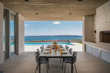 Split Villa for up to 12 Guests with Heated Pool